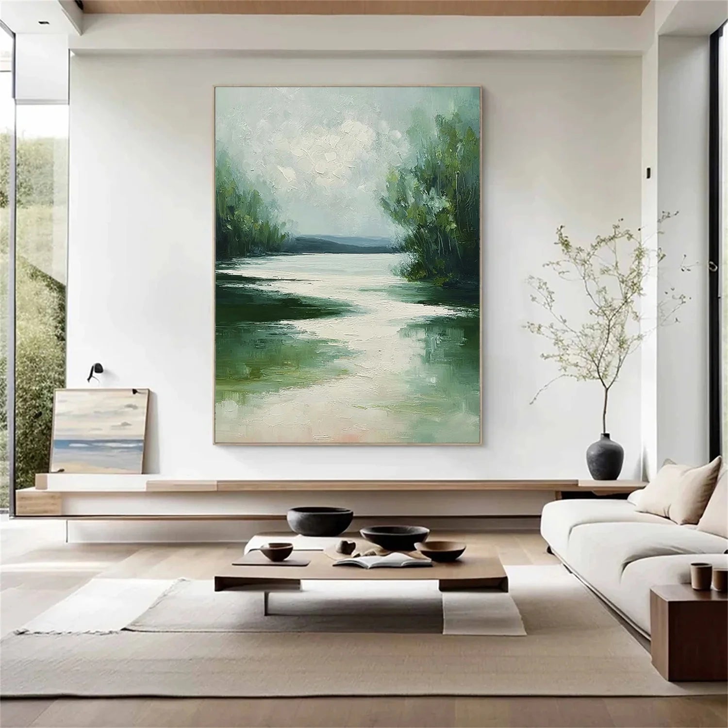 Sea & Sky Abstract Wall Art #MS281