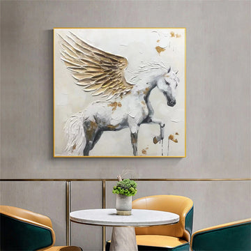 Colorful Horse Abstract Animal Wall Art #AL029