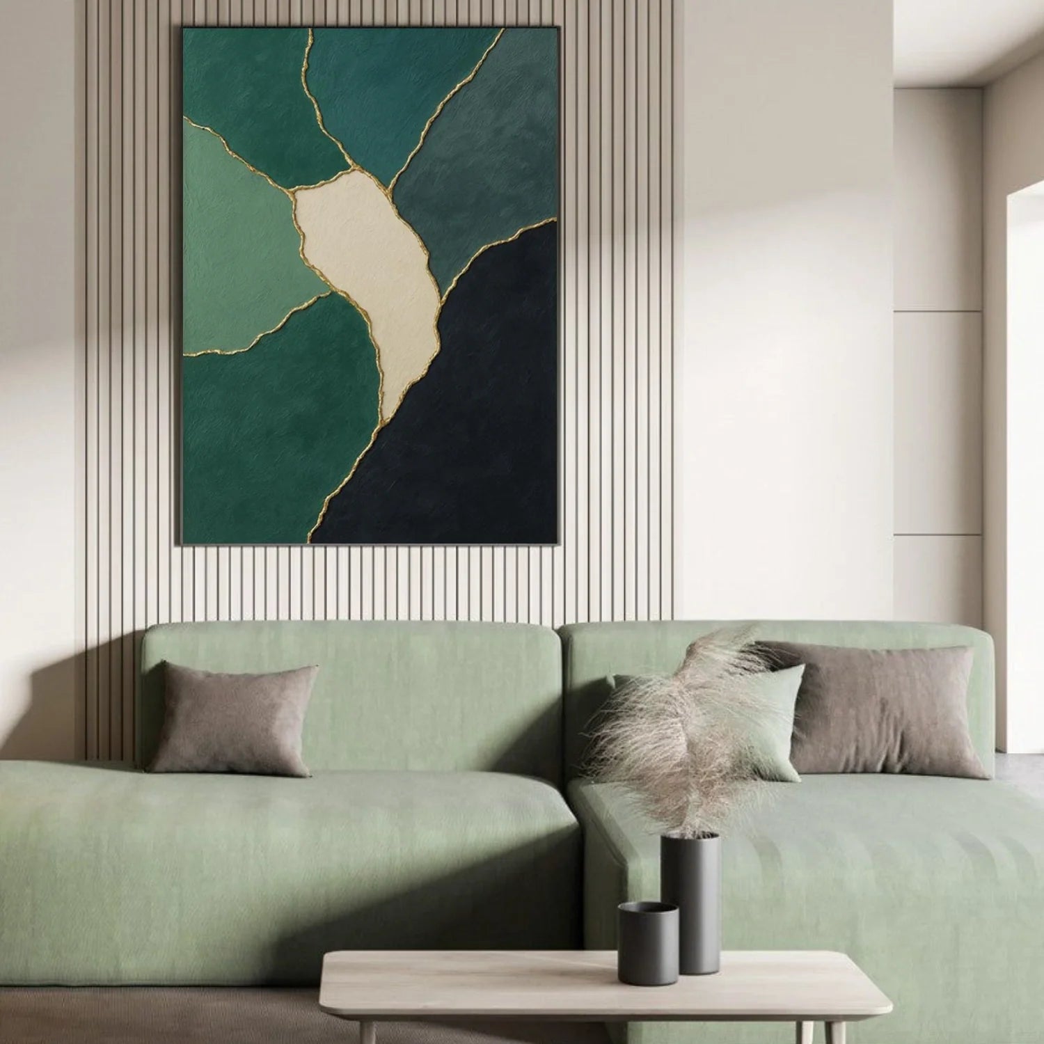 Minimalist Textured Canvas Art #MM345