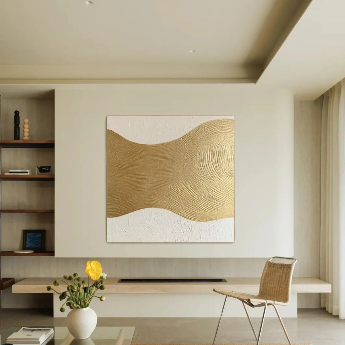 Minimalist Textured Canvas Art #MM373