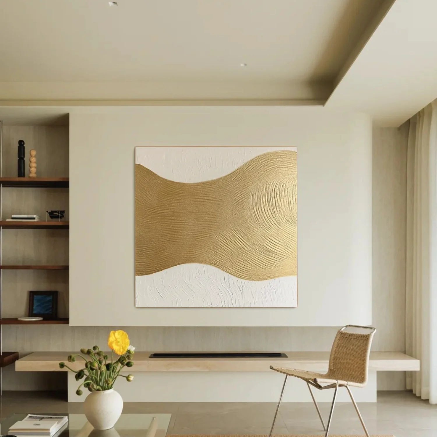 Minimalist Textured Canvas Art #MM373