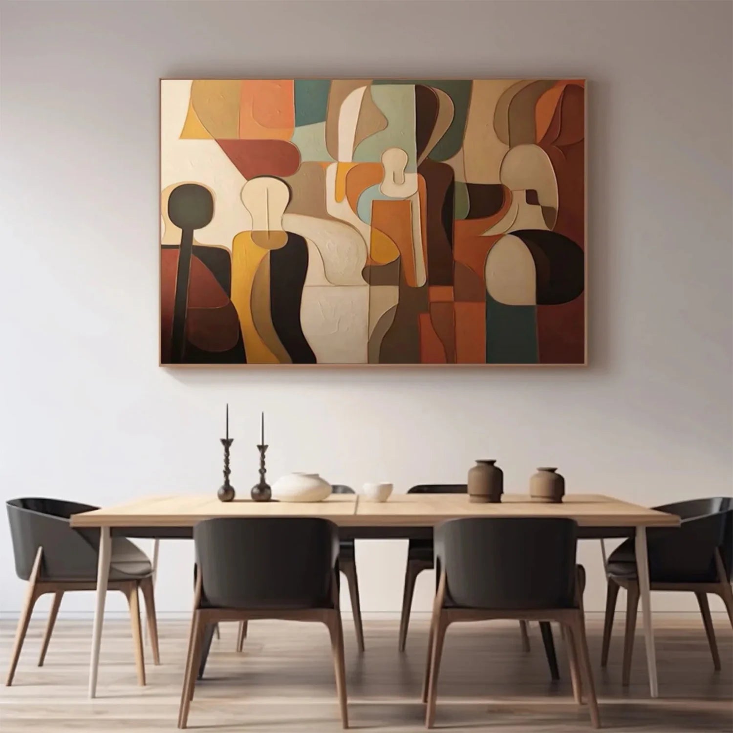 Abstract Canvas Art #WS836
