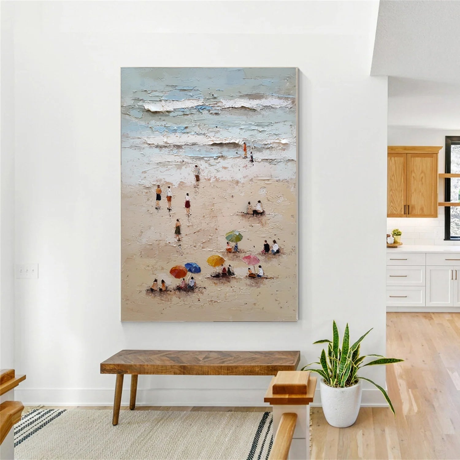 Sea & Sky Abstract Wall Art #MS298