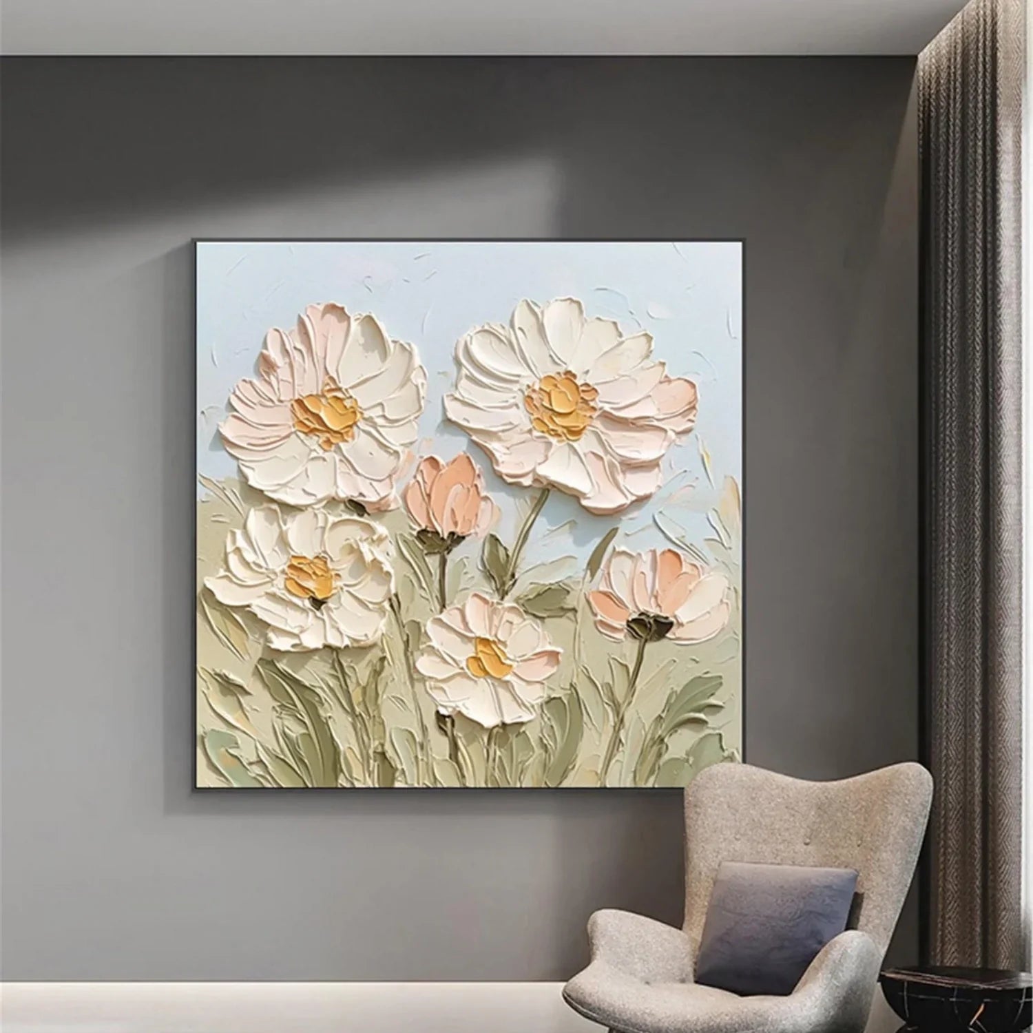 Flower & Tree Abstract Wall Art #ML092