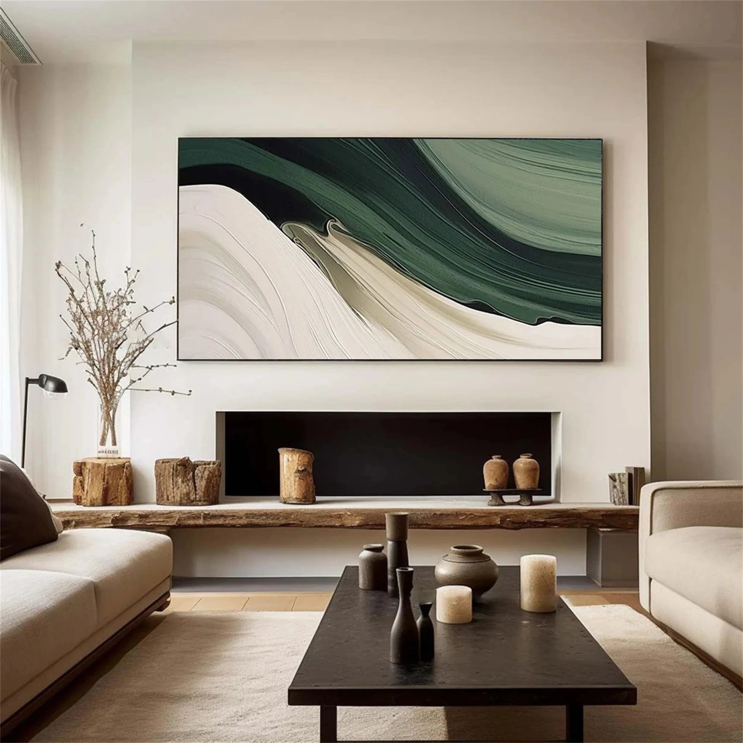 Green Texture Art #GT030