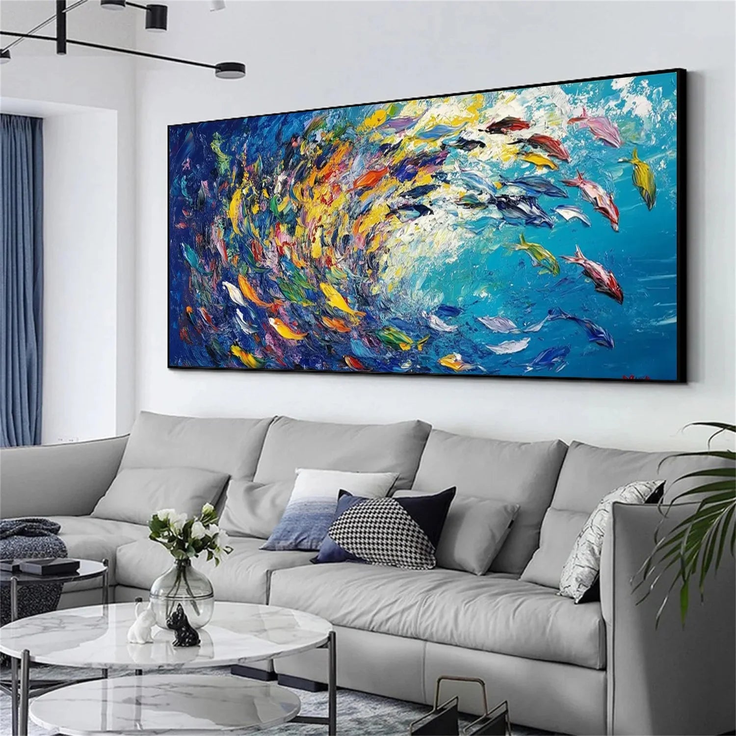Abstract Animal Textured Wall Art #AL126