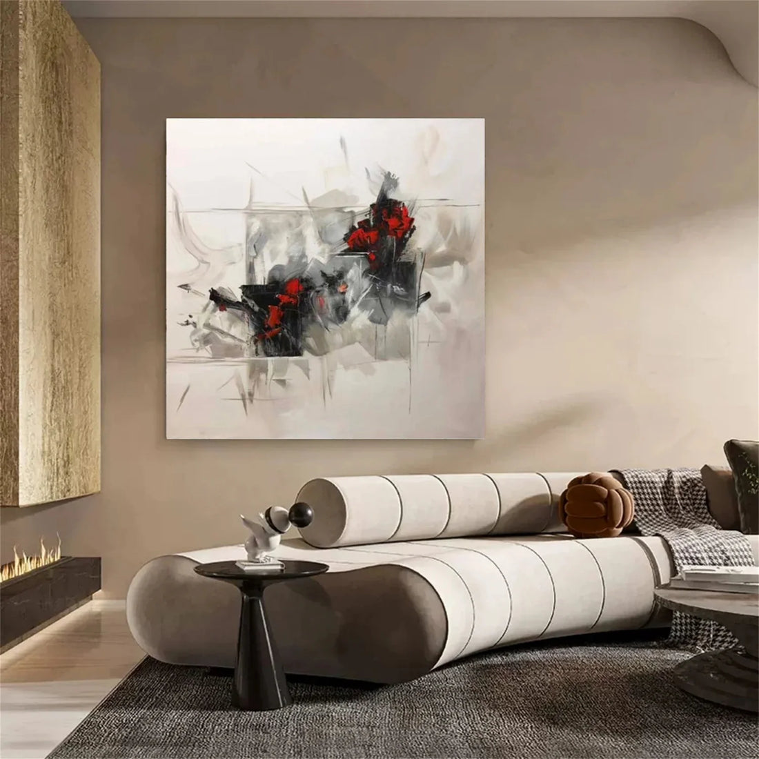 Abstract Canvas Art #WS964