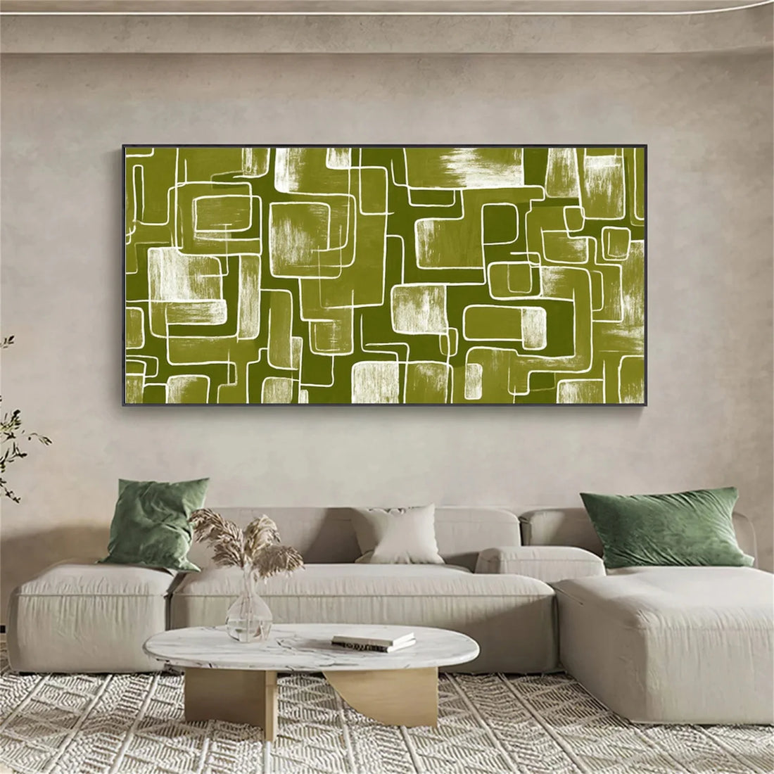Abstract Canvas Art #WS1047