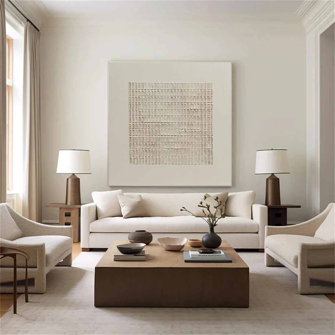 Wabi Sab Textured Canvas Art #WS908