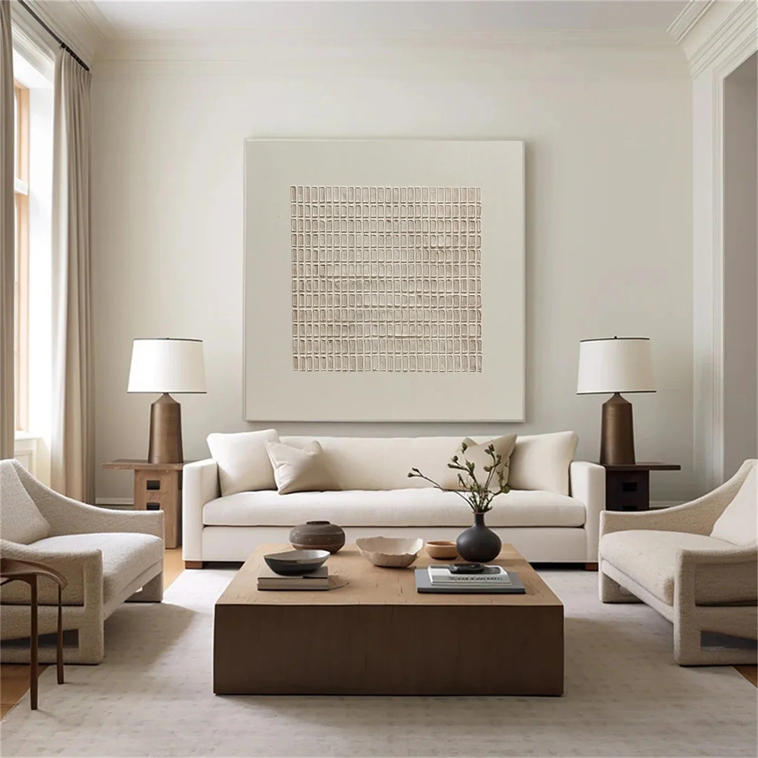 Wabi Sab Textured Canvas Art #WS908