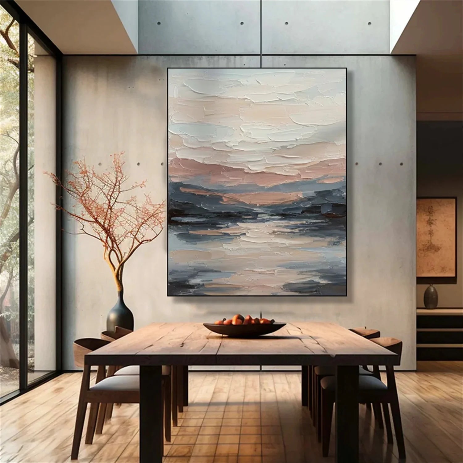 Sea & Sky Abstract Wall Art #MS263