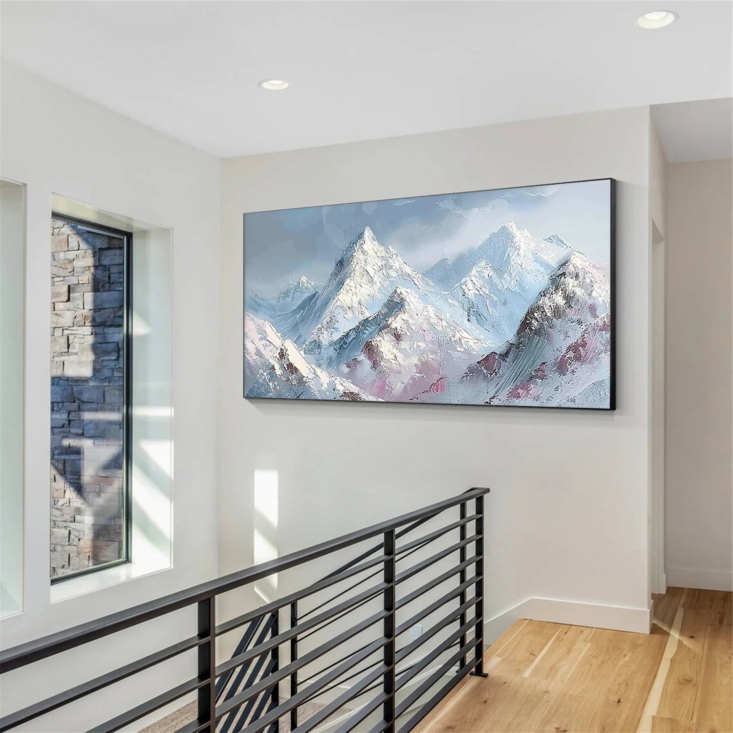 Minimalist Mountain Canvas Art #MM297
