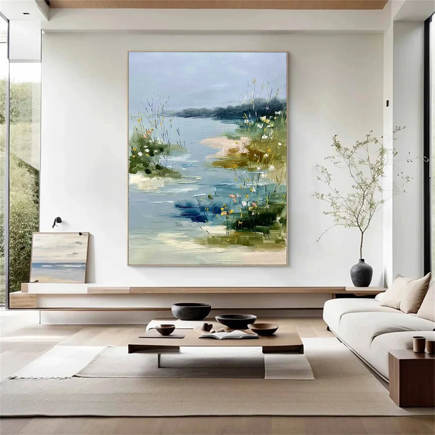 Sea & Sky Abstract Wall Art #MS280