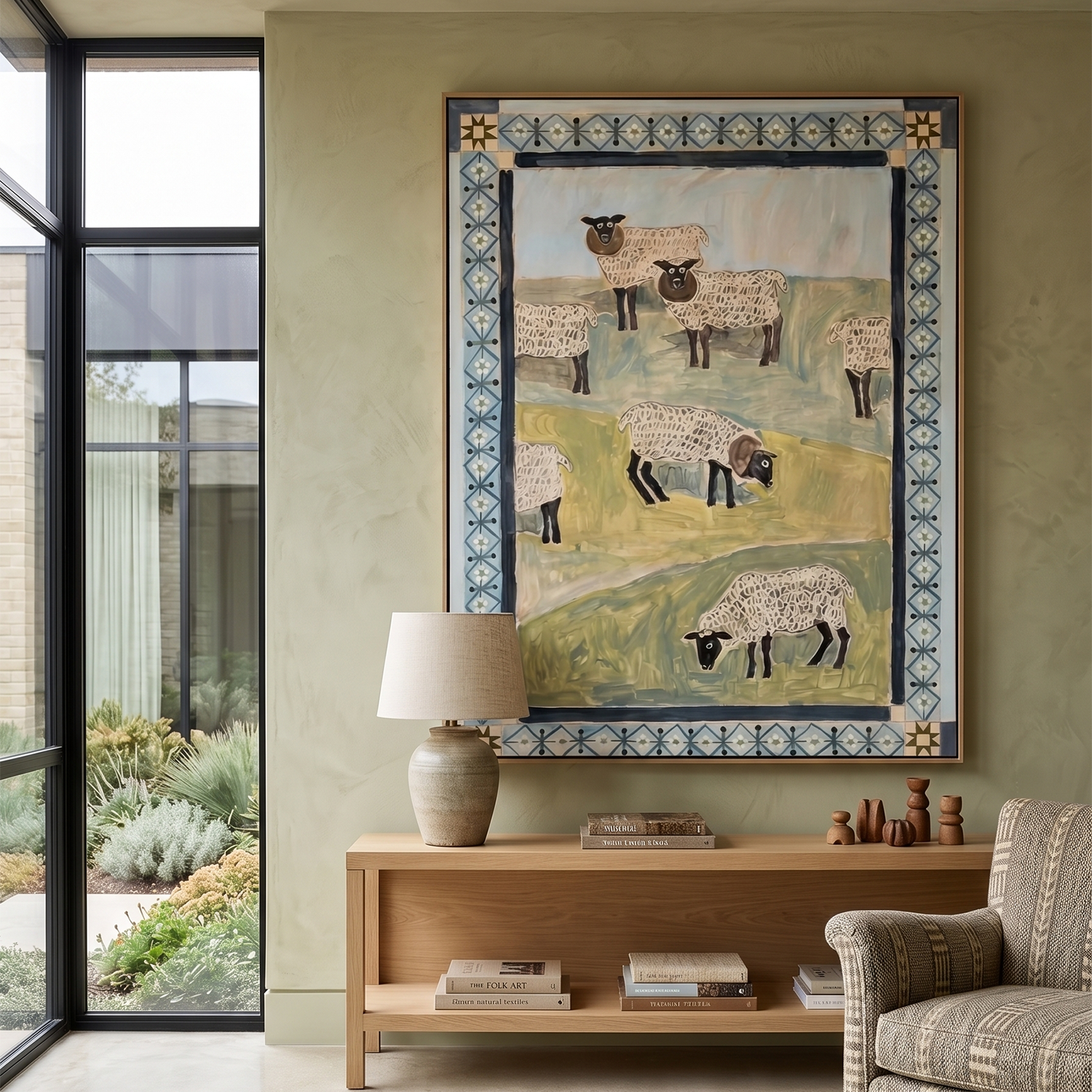 Vintage Americana Art #VA061