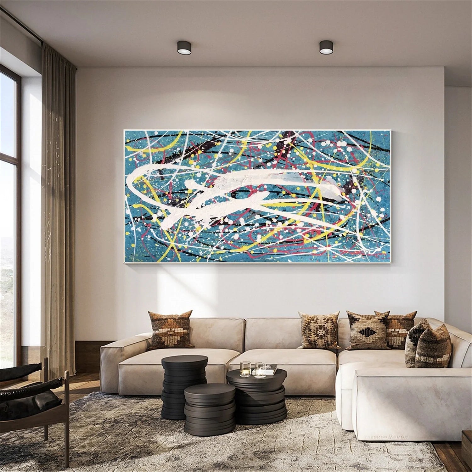 Pollock Art #JA003