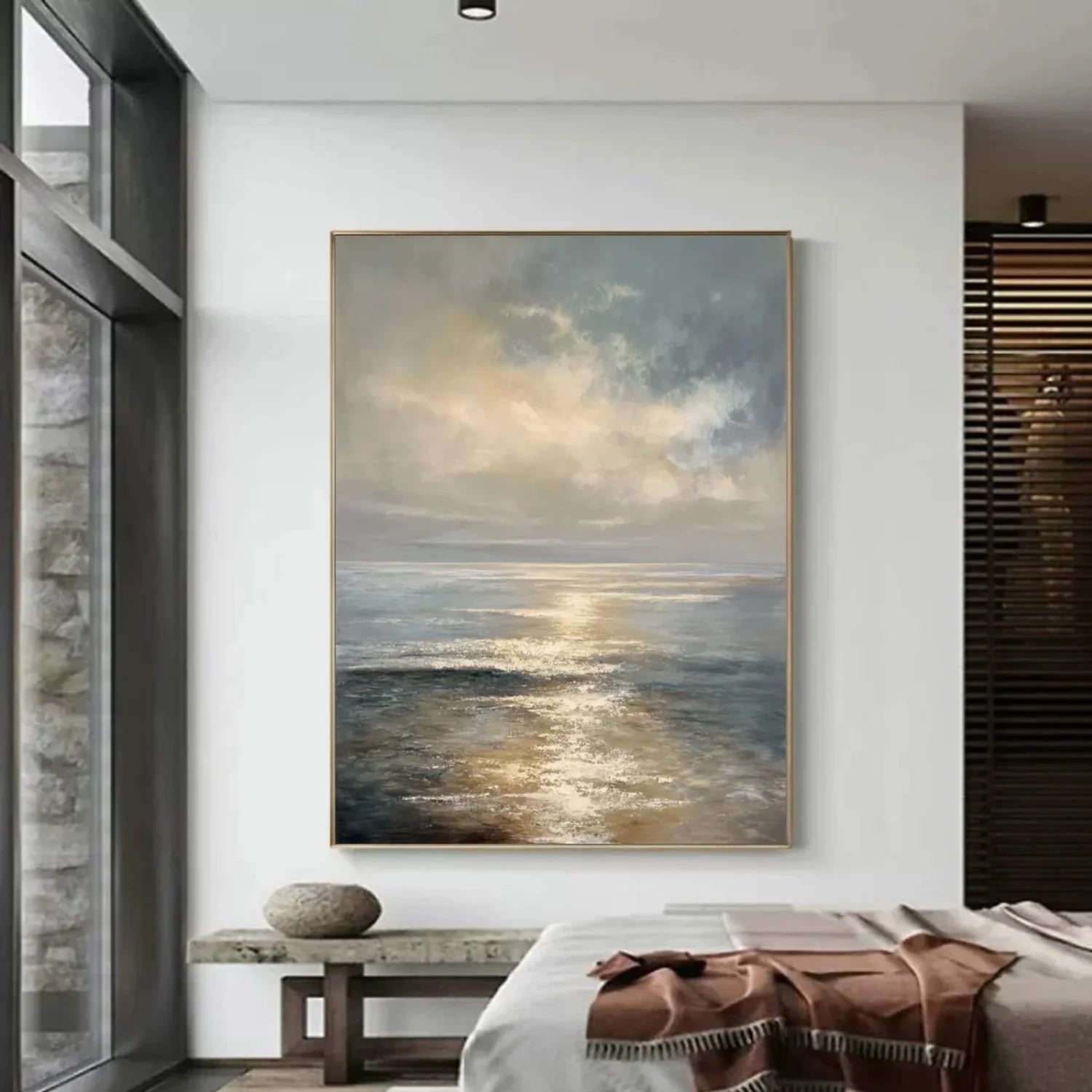 Sea & Sky Abstract Wall Art #MS188