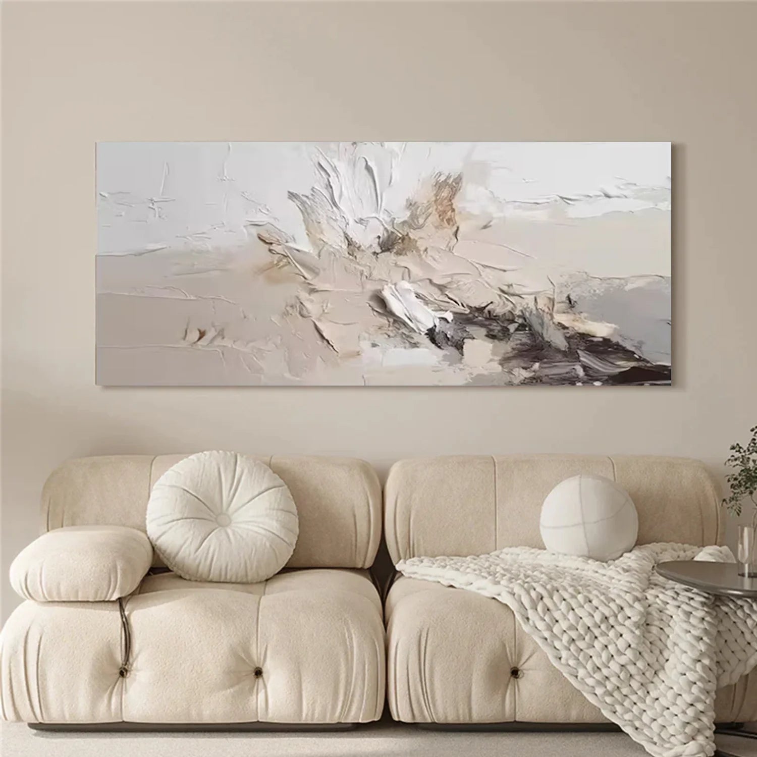 Abstract Textured Canvas Art #WS880