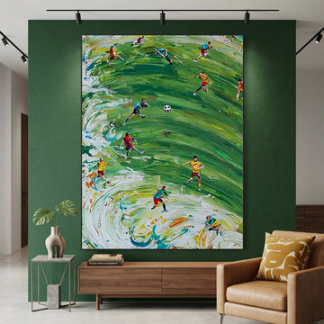 Football Sport Textured Wall Art #SA095