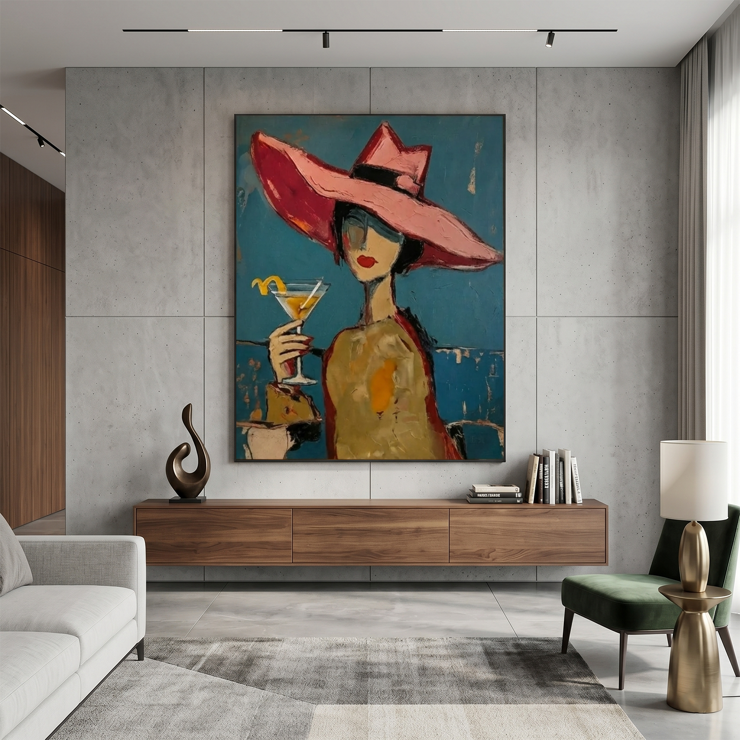 Vintage Americana Art #VA053