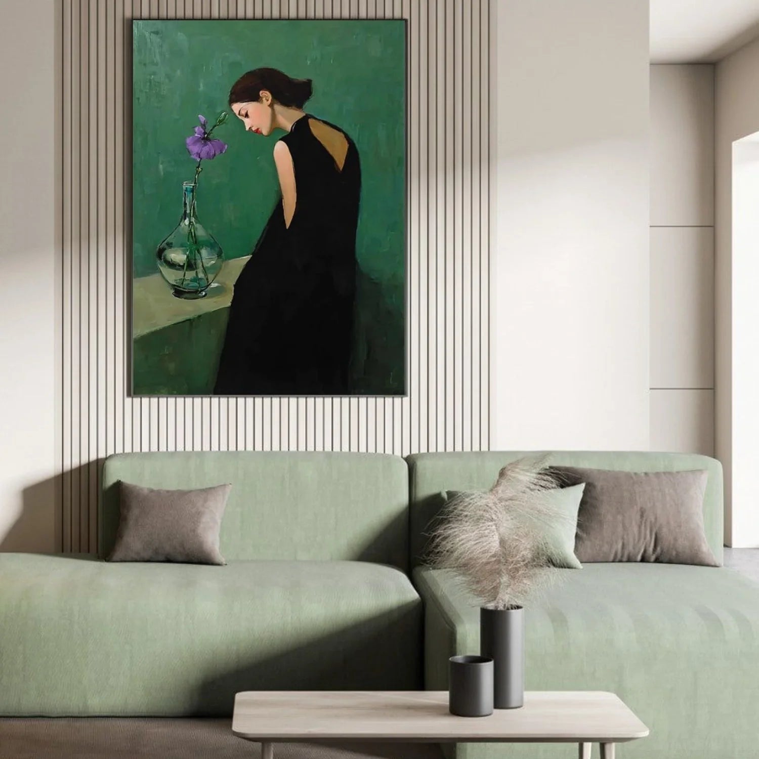 Abstract Portrait Wall Art #AP102