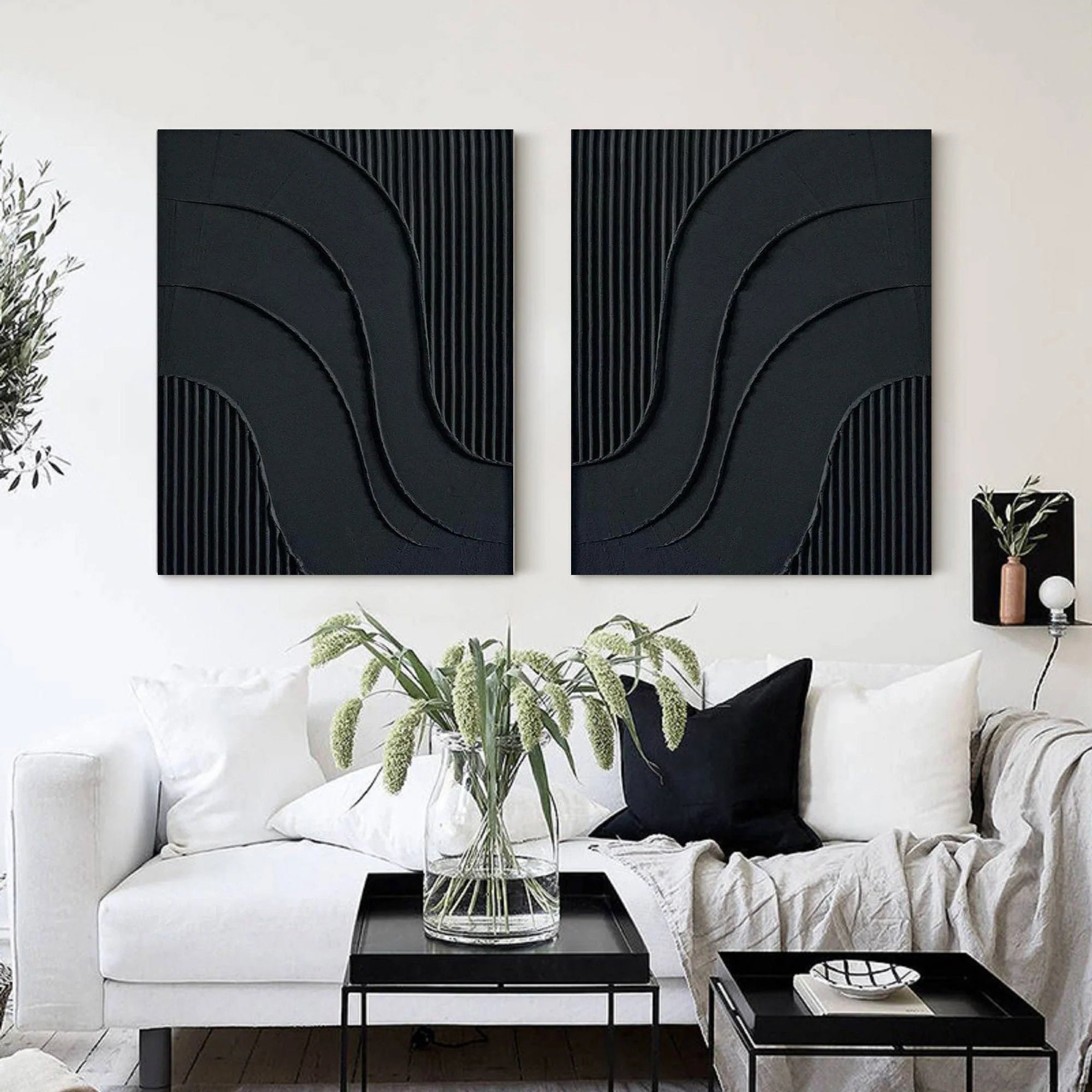 Minimalist Zen Set of 2 #MZ027