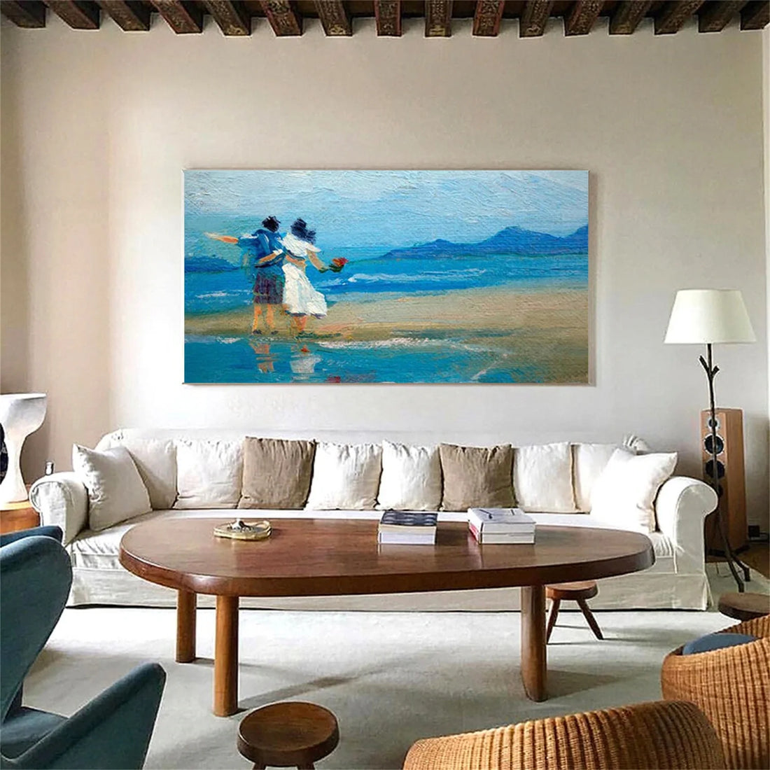 Sea & Sky Abstract Wall Art #MS290