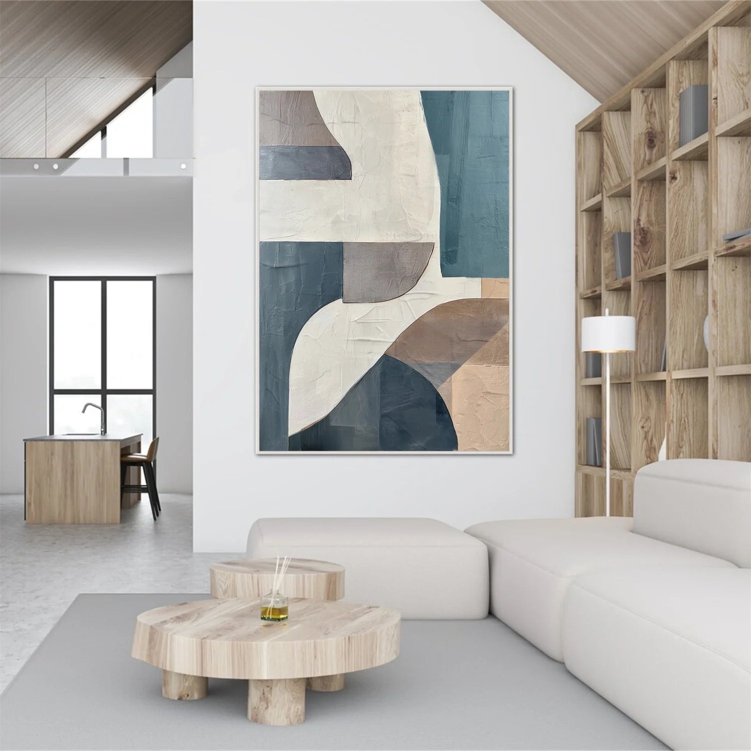 Abstract Canvas Art #WS873