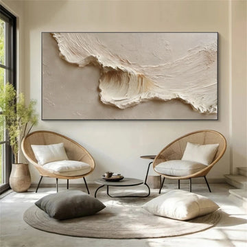 Sea & Sky Abstract Textured Wall Art #MS234