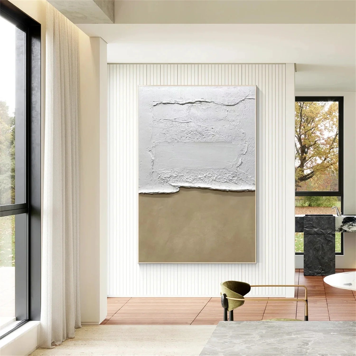 Minimalist Textured Canvas Art #MM365