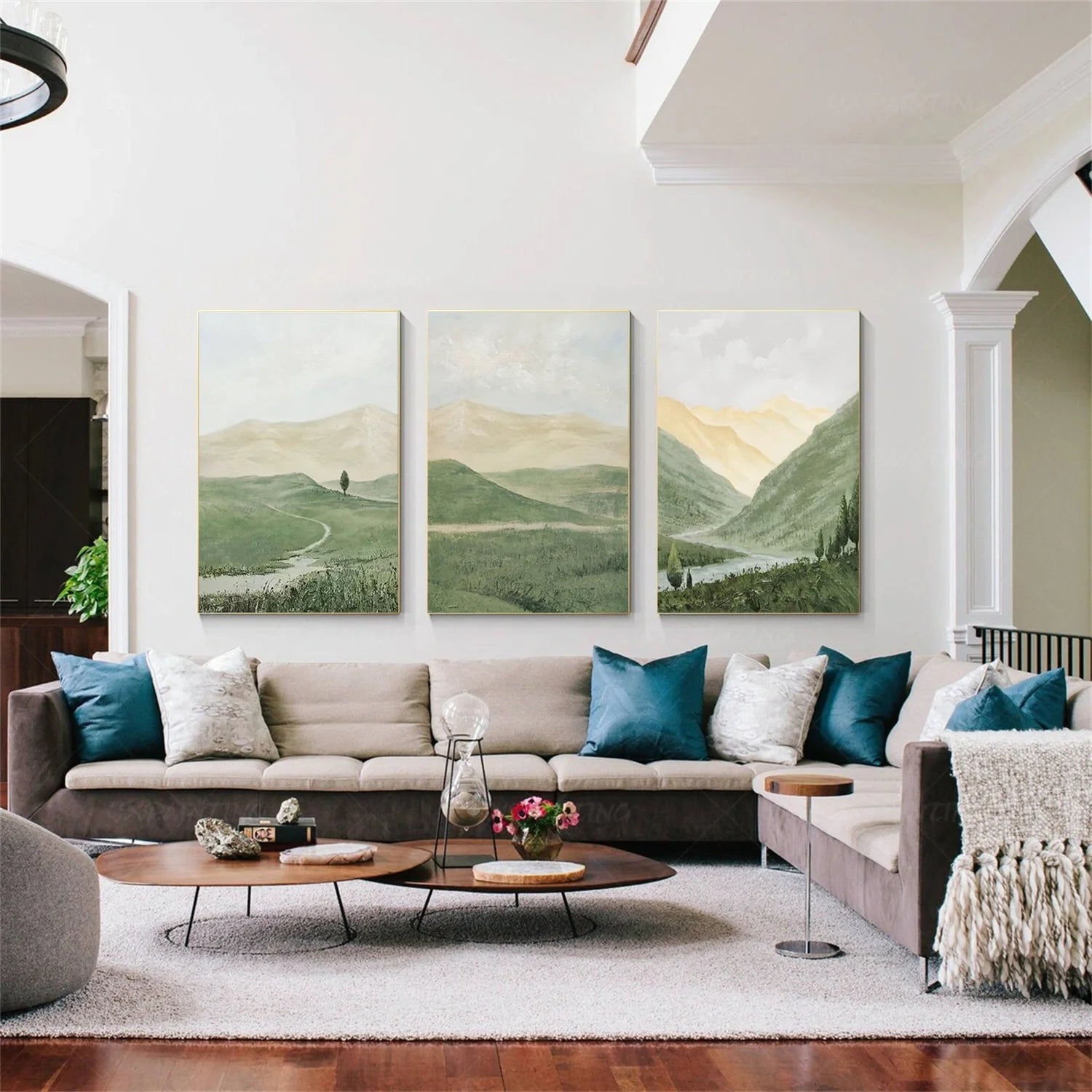 Minimalist Mountain Canvas Art Set of 3 #MM260