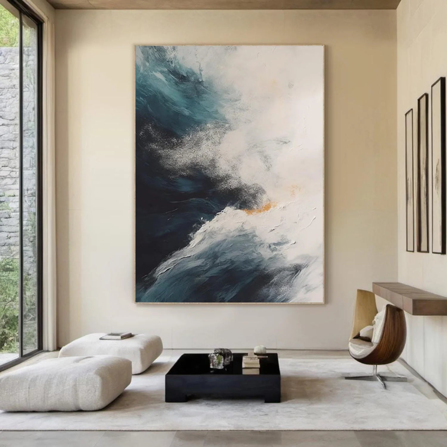 Sea & Sky Abstract Wall Art #MS267