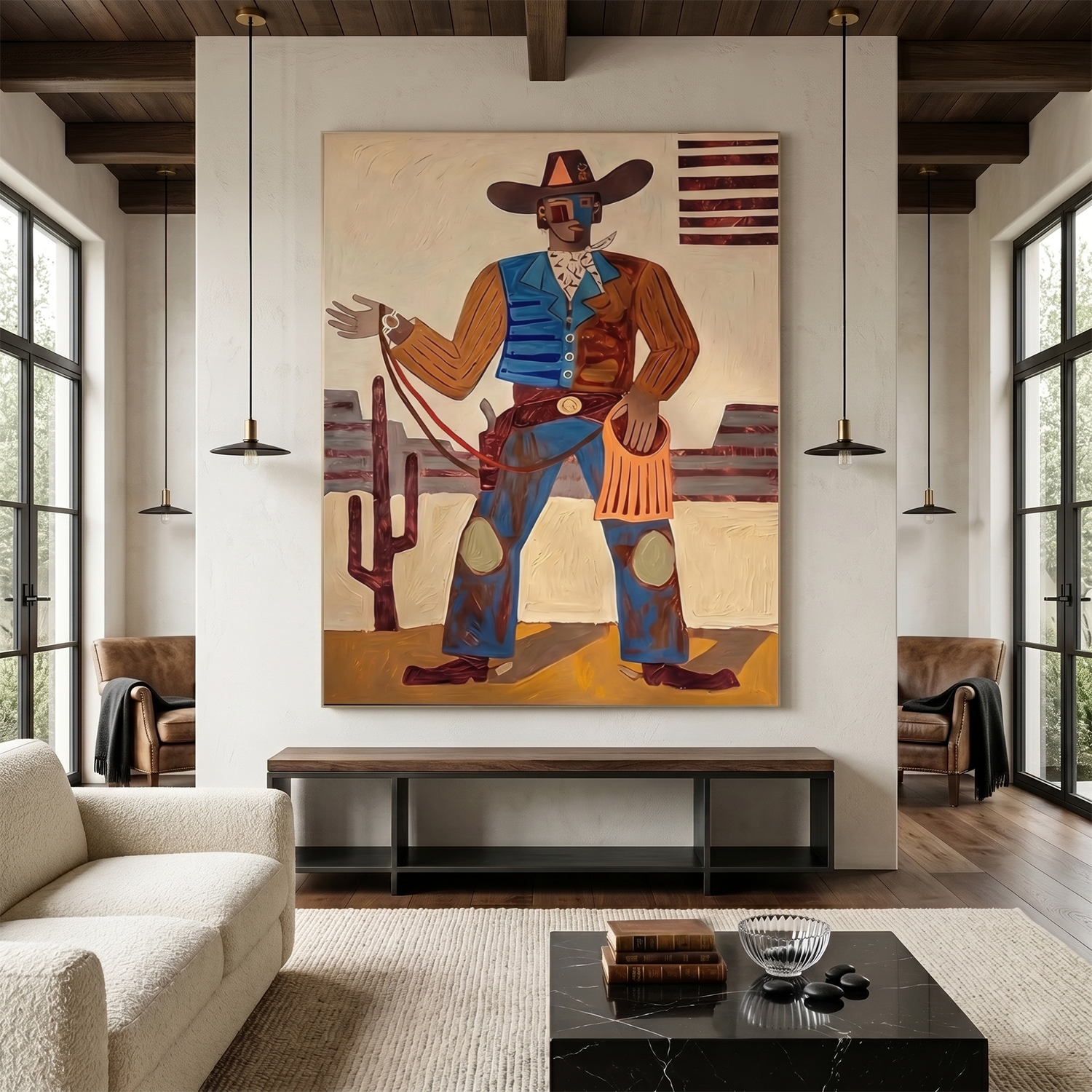 Vintage Americana Art #VA067