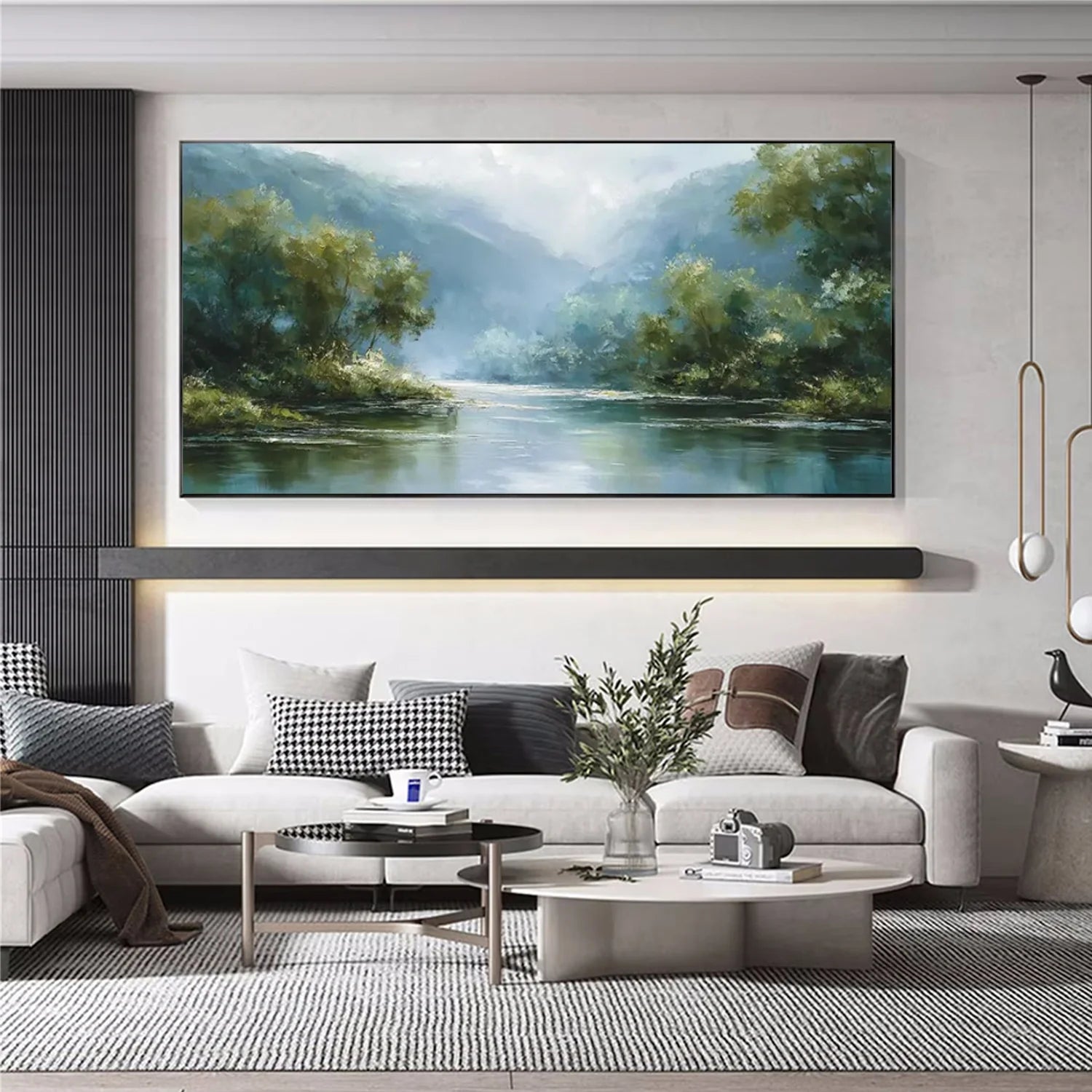 Sea & Sky Abstract Wall Art #MS250