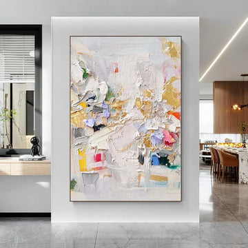 Abstract Textured Canvas Art #WS944