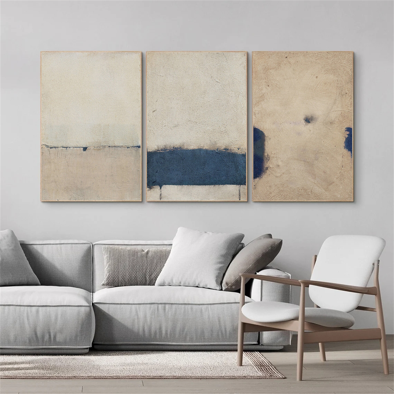 Wabi Sabi Canvas Art Set of 3 #WS657