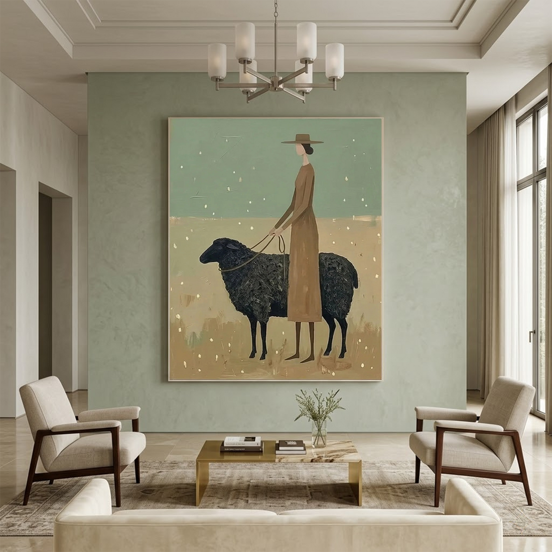 Vintage Americana Art #VA065