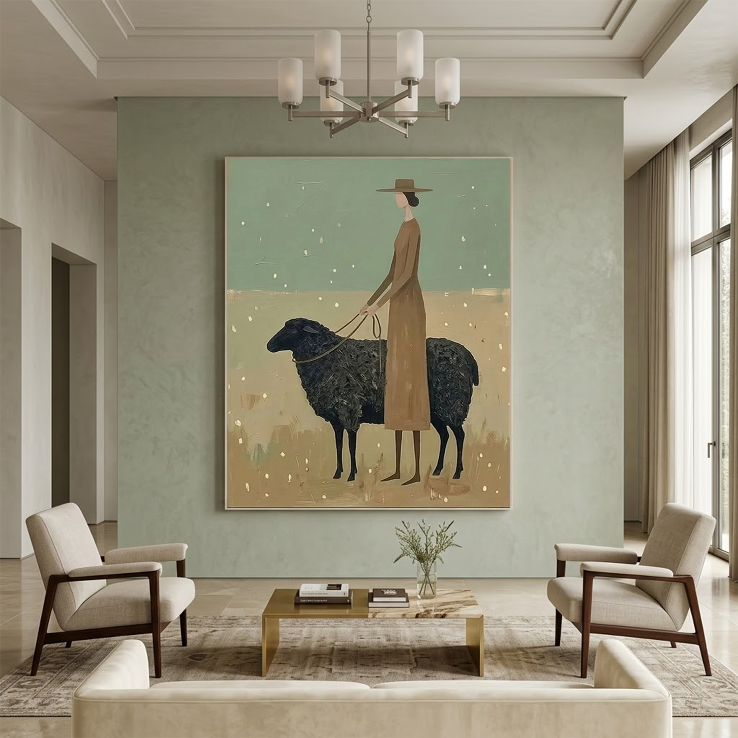 Vintage Americana Art #VA065