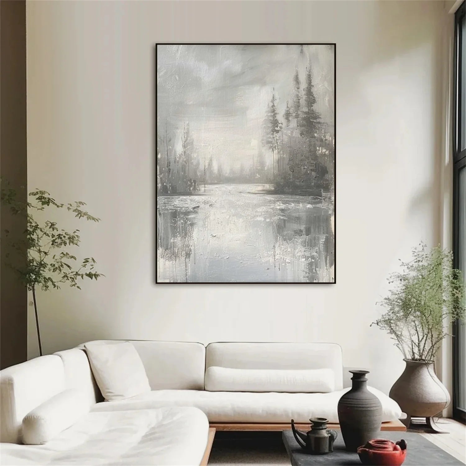 Flower & Tree Abstract Wall Art #ML177