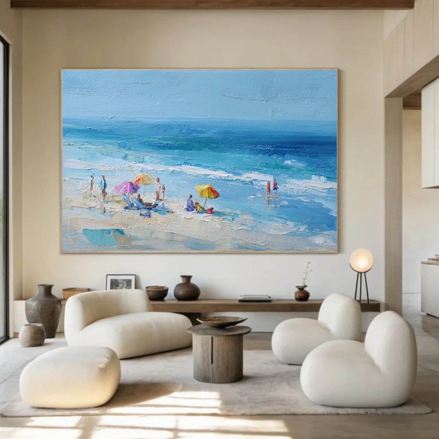 Sea & Sky Abstract Wall Art #MS289