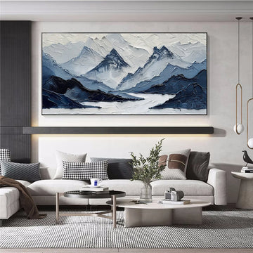 Minimalist Mountain Canvas Art #MM386