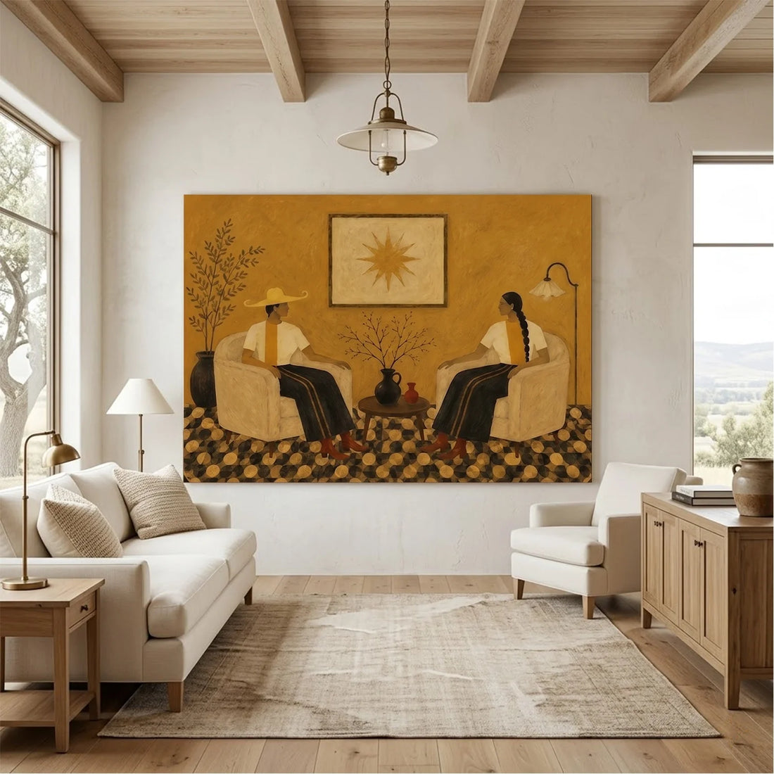 Vintage Americana Art #VA089