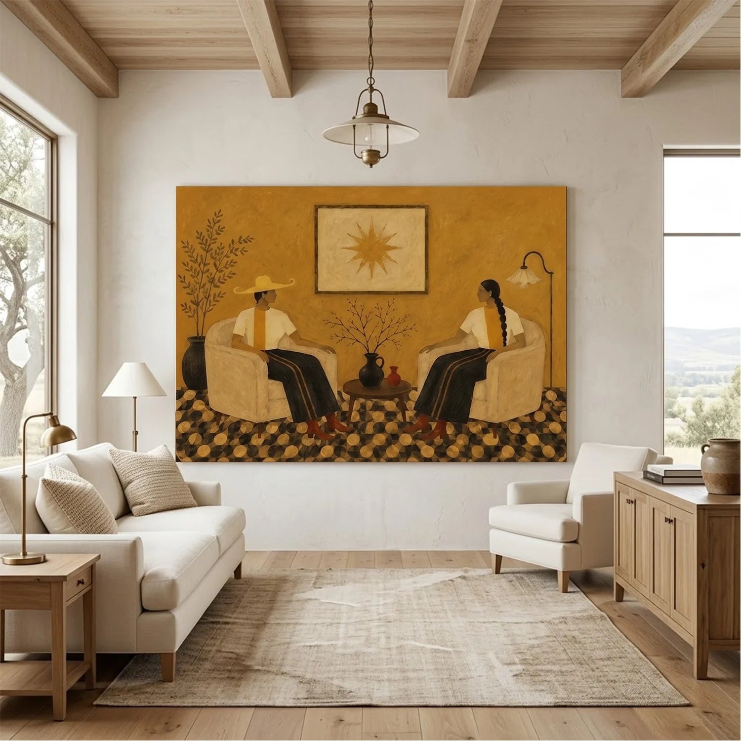 Vintage Americana Art #VA089