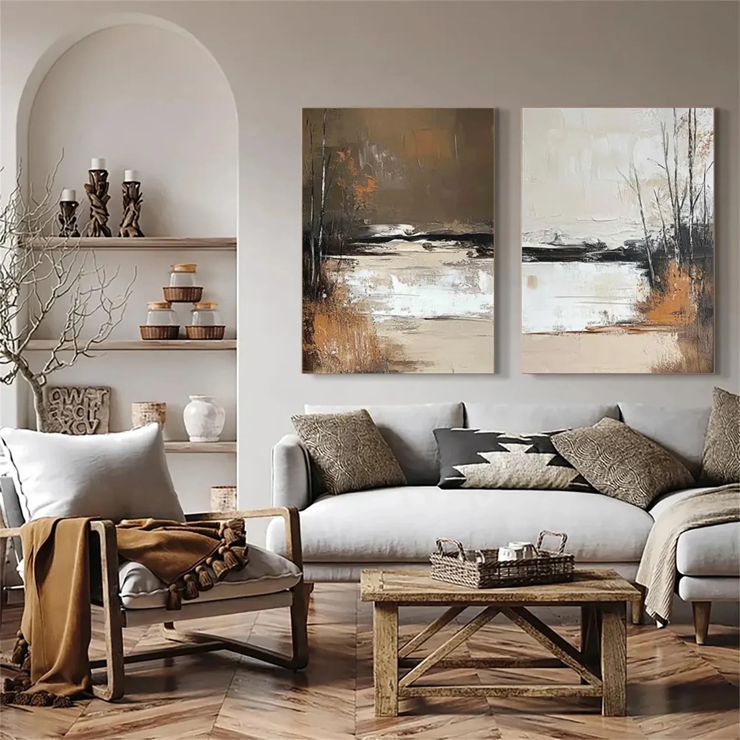 Abstract Canvas Art #WS601