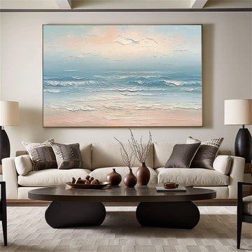 Sea & Sky Abstract Wall Art #MS256