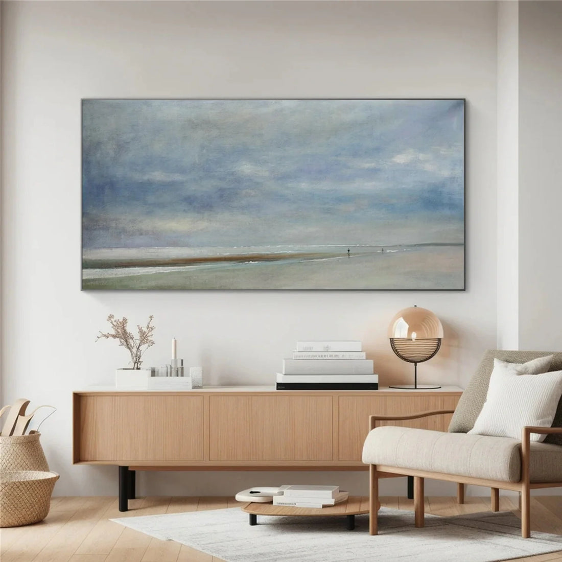 Sea & Sky Abstract Wall Art #MS163