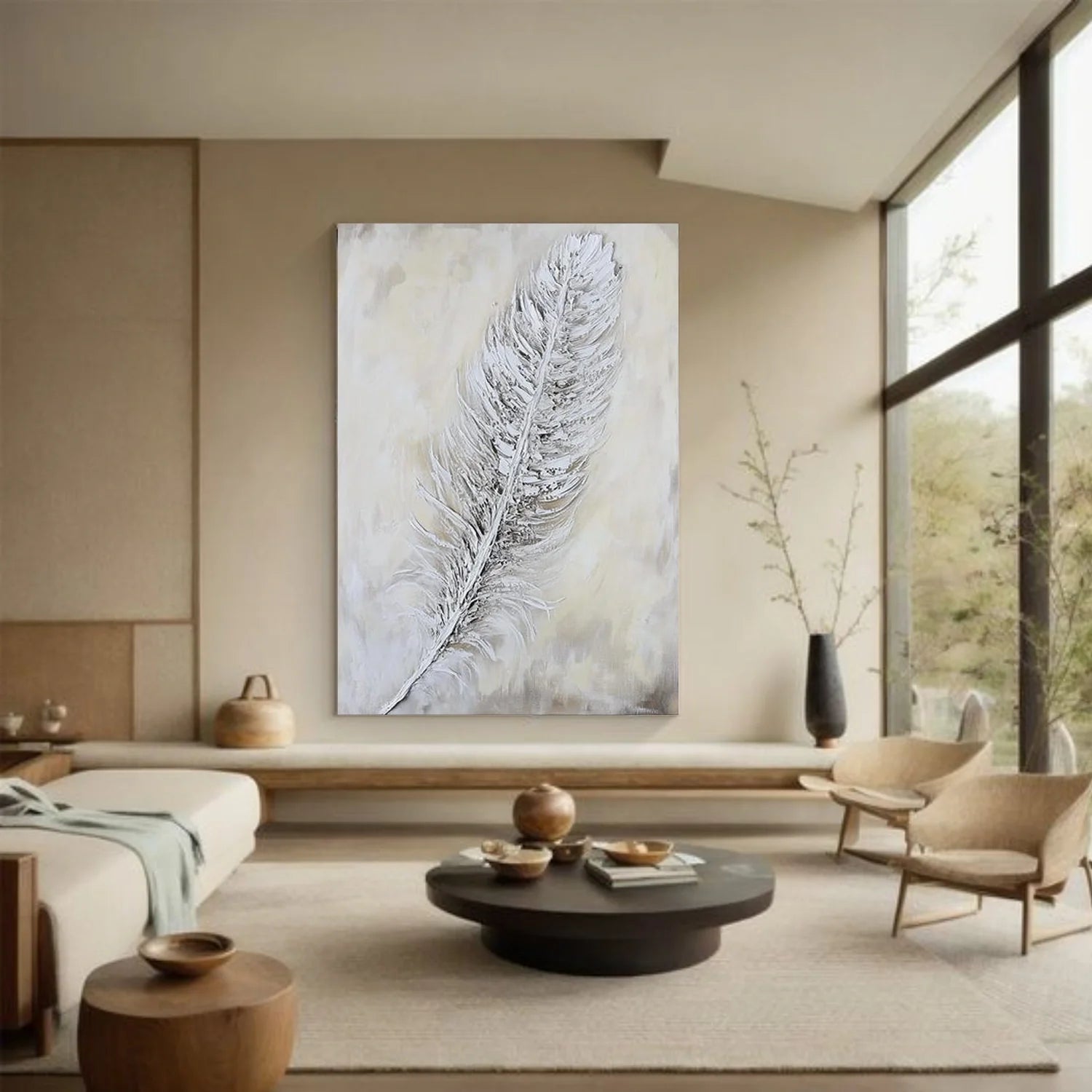 Flower & Tree Abstract Wall Art #ML249