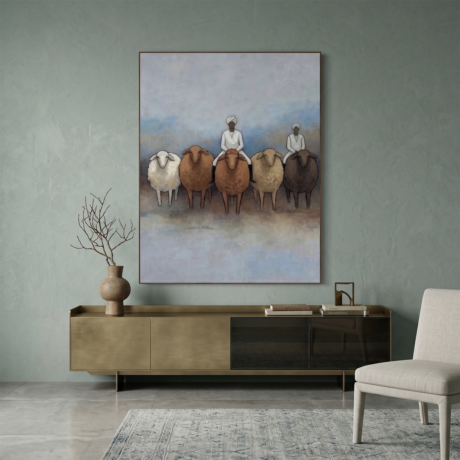 Vintage Americana Art #VA063
