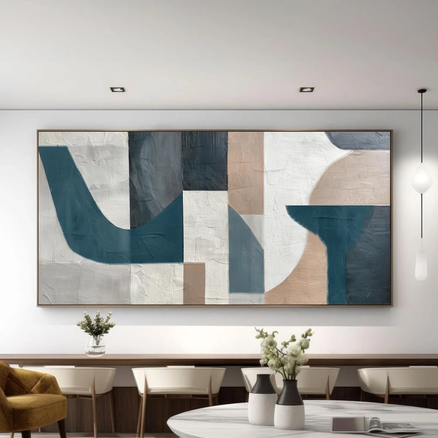Abstract Canvas Art #WS875