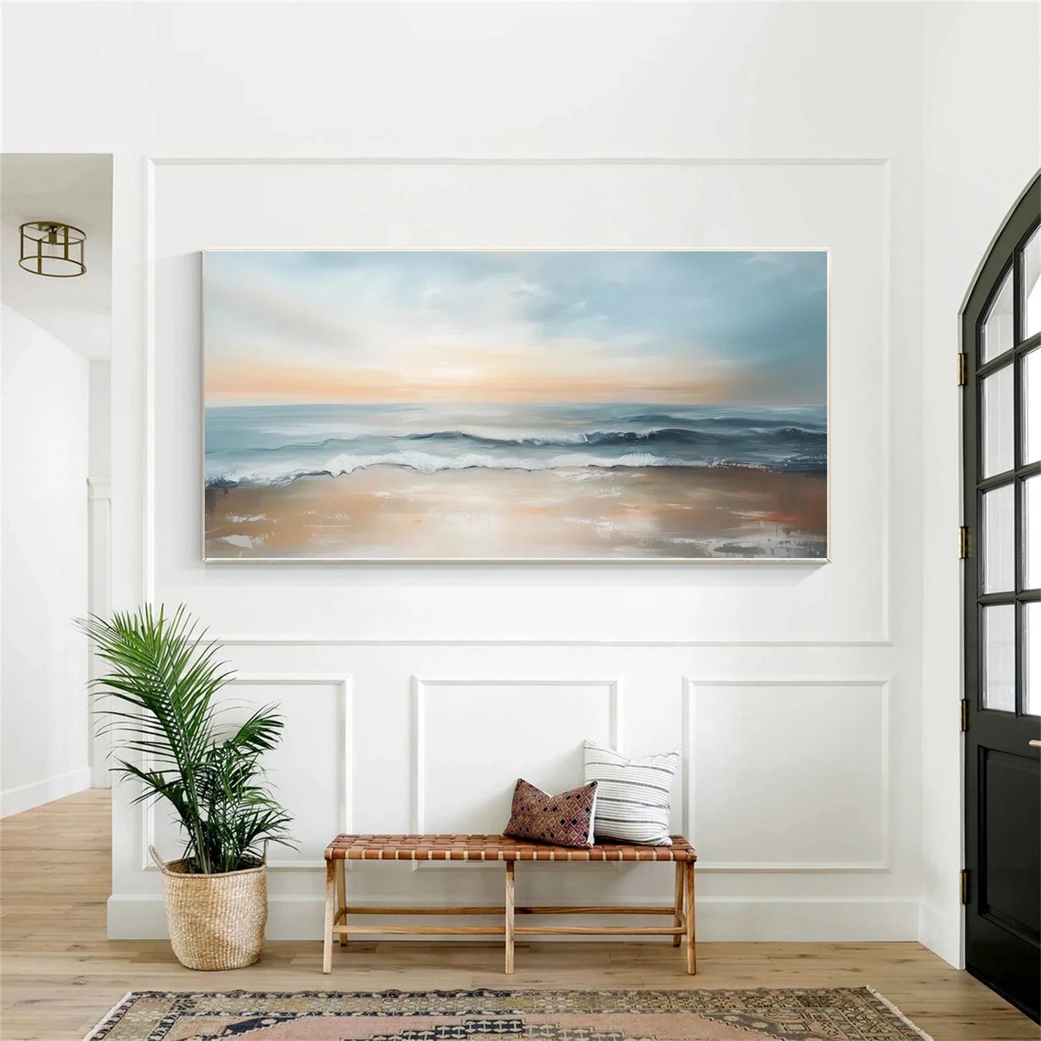 Sea & Sky Abstract Wall Art #MS136