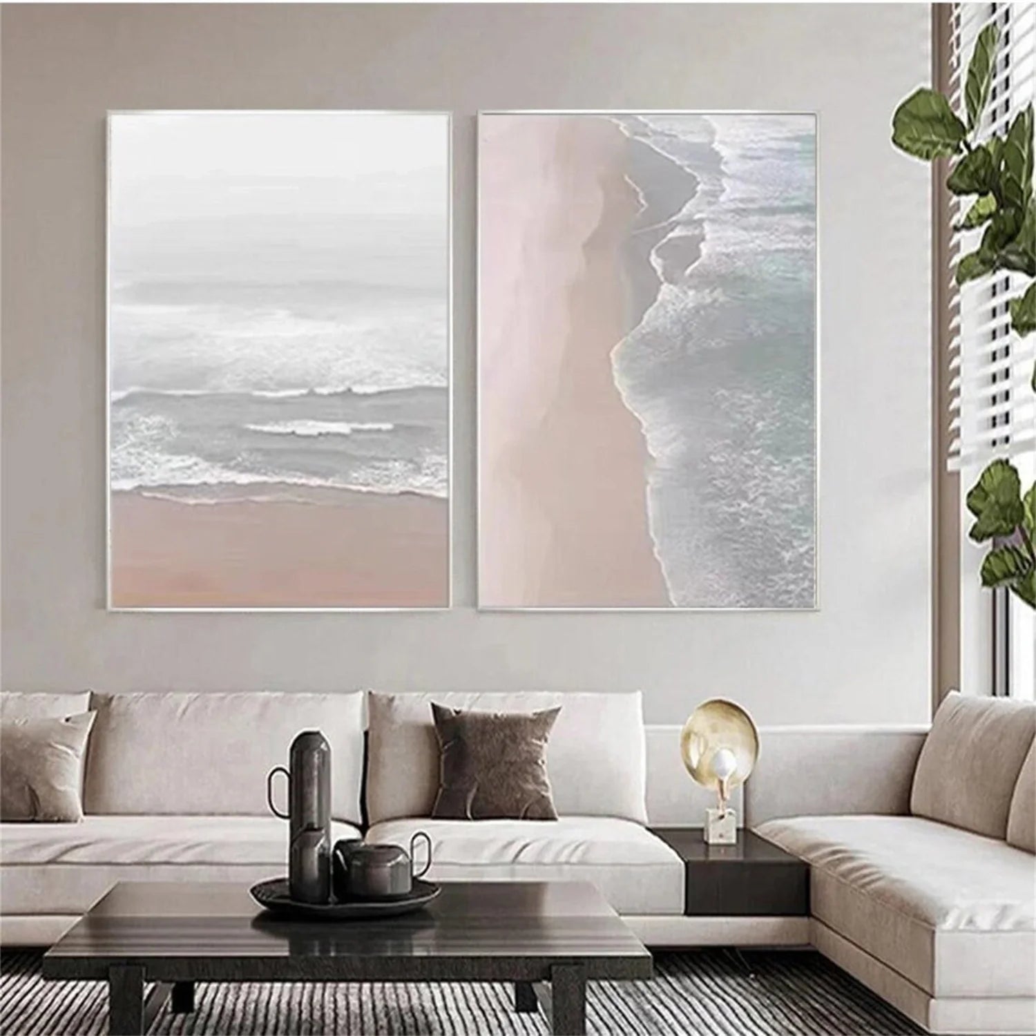 Minimalist Sea & Sky Art Set of 2 #MS032